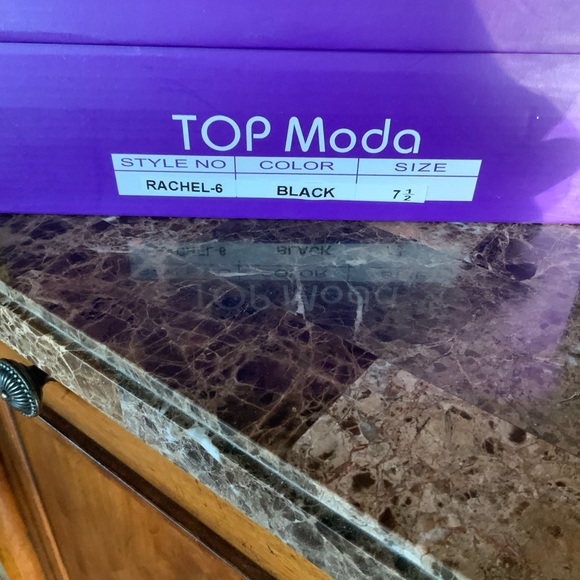 Top Moda Rachel combat style boots - Picture 6 of 6